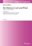 Ihr Himmel, Luft und Wind