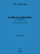 Le Son calligraphié I (Set of Parts)
