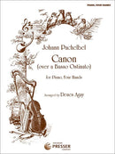 Canon (arr. Agay) (Piano, 4 Hands)