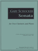 Sonata for Two Clarinets and Piano (Score & Parts)