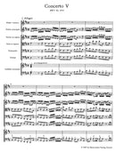 Brandenburg Concerto No. 5 D major BWV 1050(ポケットスコア)