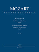 Concerto for Violin and Orchestra Nr. 5 A major K. 219(ポケットスコア)