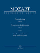 Symphony Nr. 40 G minor K. 550 (Second version with clarinets)(ポケットスコア)