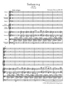 Symphony Nr. 40 G minor K. 550 (Second version with clarinets)(ポケットスコア)