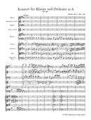 Concerto for Piano and Orchestra Nr. 23 A major K. 488(ポケットスコア)