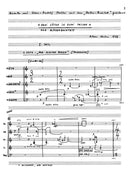 Drei Sätze in zwei Teilen(ポケットスコア)