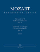 Concerto for Piano and Orchestra Nr. 21 C major K. 467(ポケットスコア)