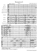 Concerto for Piano and Orchestra Nr. 21 C major K. 467(ポケットスコア)