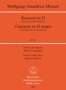 Concerto for Piano and Orchestra Nr. 16 D major K. 451(ポケットスコア)