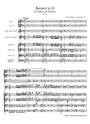 Concerto for Violin and Orchestra Nr. 3 G major K. 216(ポケットスコア)