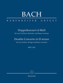 Double Concerto for two Violins, Strings and Basso continuo D minor, BWV 1043(ポケットスコア)