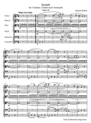 Sextet for 2 Violins, 2 Violas and 2 Violoncellos G major op. 36(ポケットスコア)