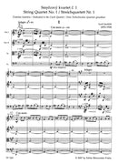 String Quartet Nr. 1(ポケットスコア)
