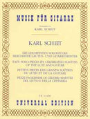 Die leichtesten Solostücke berühmter Lauten- und Gitarrenmeister