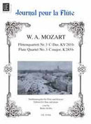 Flötenquartett Nr. 3 KV 285b