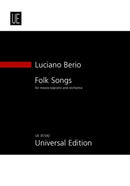 Folk Songs, orchestra version(ポケットスコア)