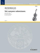 Set cançons valencianes (violin and piano)