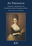 Ad Parnassum - Vol. 7 No. 14