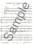 Thème et Variations