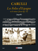 Les Folies d'Espagne in Mi Minore