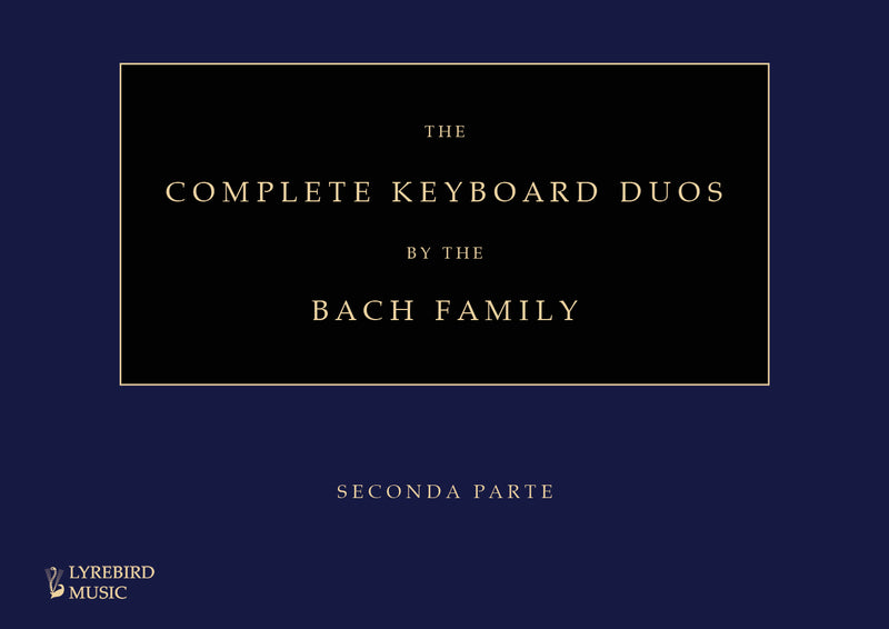 The Complete Keyboard Duos by the Bach Family（2巻セット）