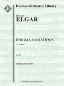 Enigma Variations: Variations on an Original Theme, Op. 36, No. 9: Nimrod(スコアとパート譜セット)