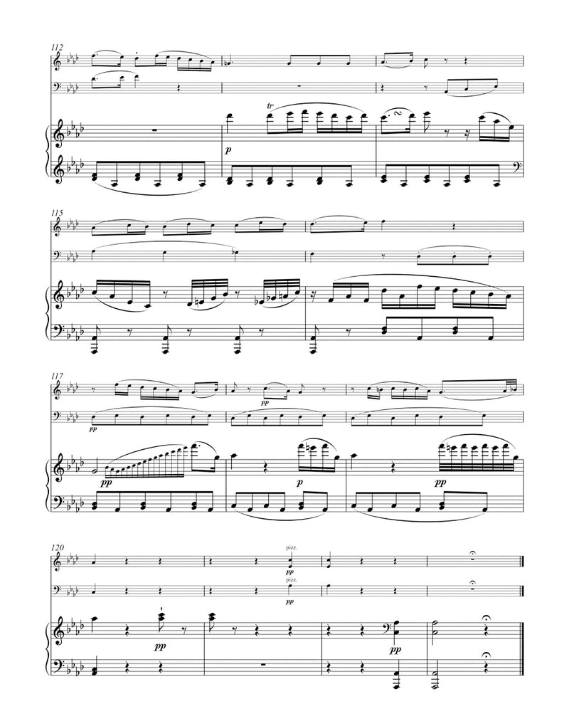 Trios for Pianoforte, Violin and Violoncello op. 1