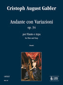 Andante con Variazioni Op. 34 per Flauto e Arpa
