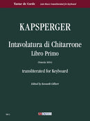 Intavolatura di Chitarrone. Libro Primo