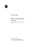 Most Holy Mother of God