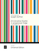 24 instruktive Duette in progressiver Folge op. 212