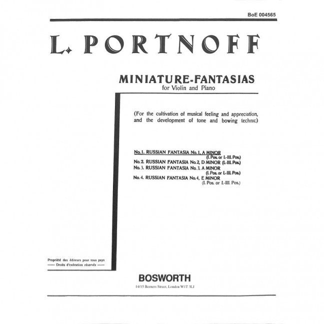 Russian Fantasy No. 1 No. 1
