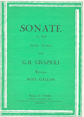 Sonate en Sol