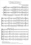 La Passione, op. 21 (SATBB): <b>2025年9月発売予定</b>