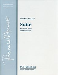 Suite for organ, brass and percussion [Score]