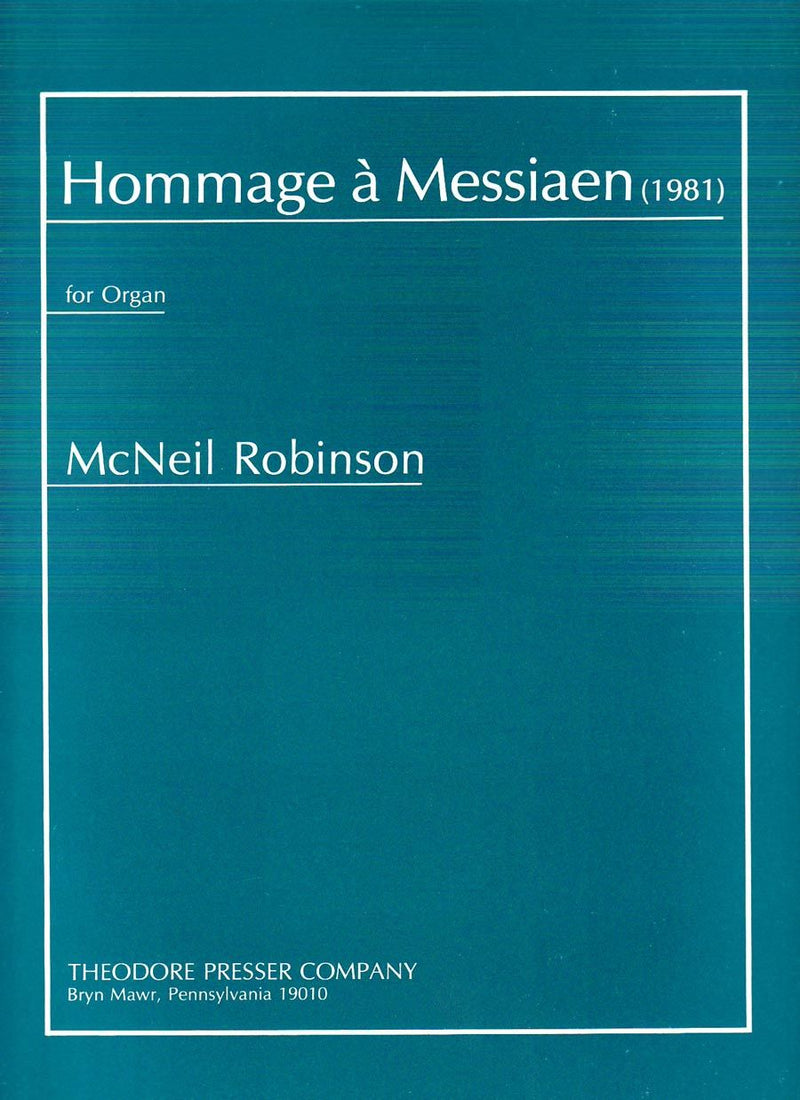 Hommage à Messiaen (1981)