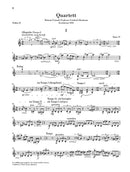 弦楽四重奏曲第3番 op. 19 = Streichquartett Nr. 3（パート譜セット）
