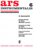 Concerto E-flat major for Oboe, Strings and basso continuo (Piano Reduction)