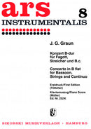 Concerto B-flat major for Bassoon, Strings and basso continuo (Piano Reduction)