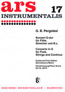 Concerto G major for Flute, Strings and basso continuo (Piano Reduction)