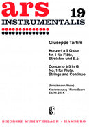 Concerto à 5 G major for Flute, Strings and basso continuo (Piano reduction)