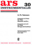 Concerto à 5 D major for Flute, Strings and basso continuo, TWV 51:D1 (Piano Reduction)