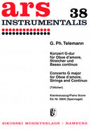 Concerto In G For Oboe, String and Continuo