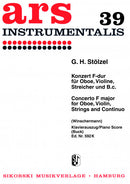 Concerto F major for Oboe, Violin, Strings and basso continuo (Piano Reduction)