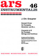 Concerto No. 1 for Trumpet (in D), Strings and basso continuo (Piano Reduction)