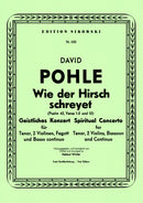 Wie der Hirsch schreyet (Psalm 42, Verse 1-2 & 12) (Score & Parts)