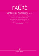 Cantique de Jean Racine, op. 11 (Full score, String version): <b>2025年11月発売予定</b>