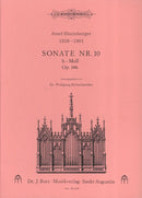 Sonate Nr. 10 b-moll = Organ Sonata no. 10 in B minor op. 146