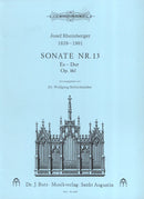 Sonate Nr. 13 Es-Dur = Organ Sonata no. 13 in E flat major op. 161