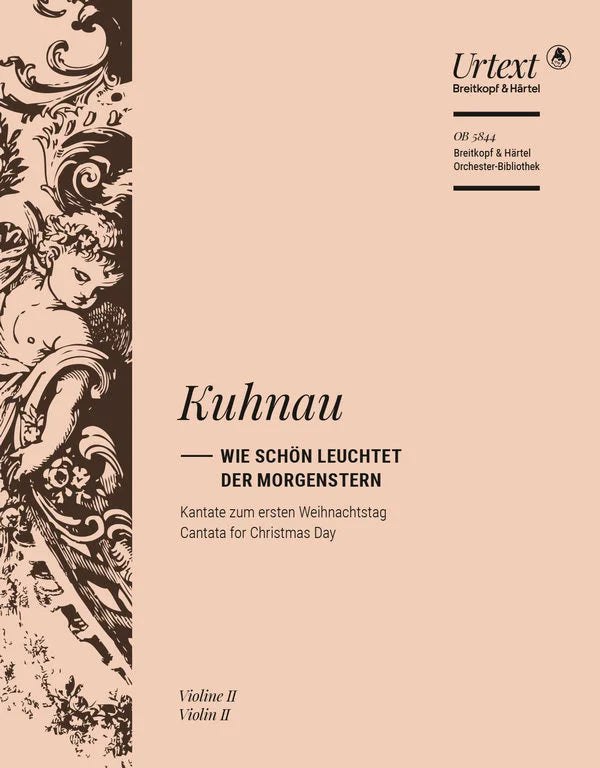 Wie schön leuchtet der Morgenstern (Violin 2 part)